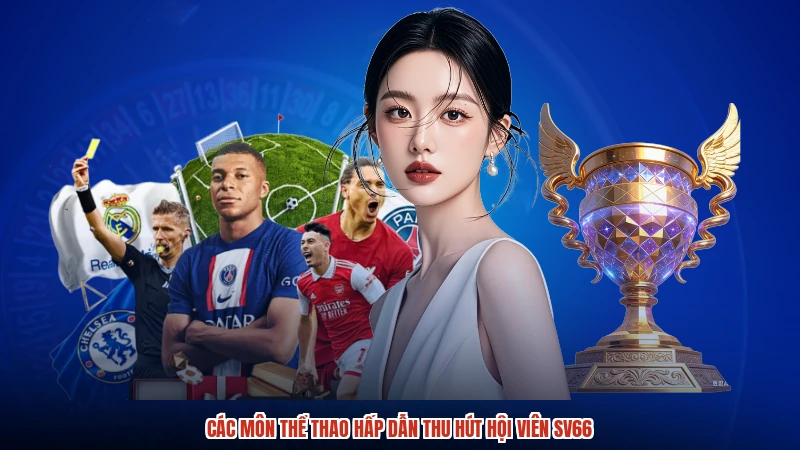 Các môn thể thao hấp dẫn thu hút hội viên SV66anh