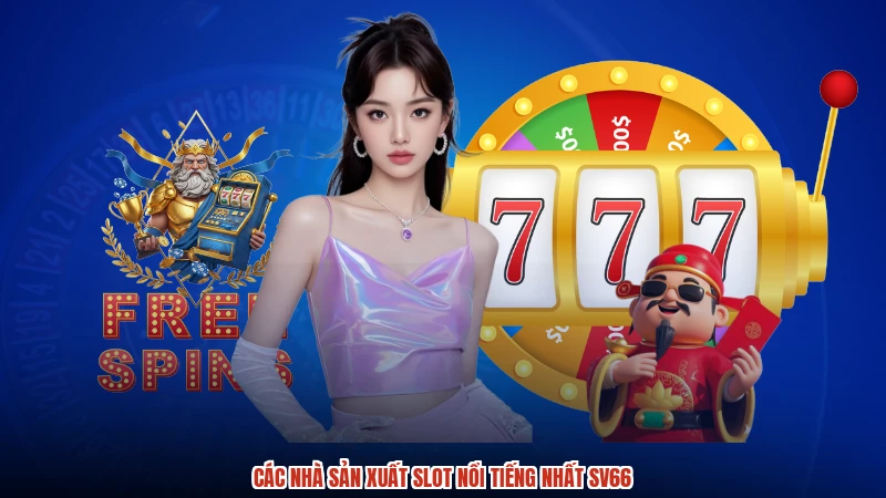 Các nhà sản xuất slot nổi tiếng nhất SV66