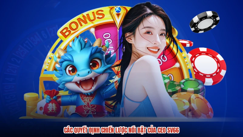 Các quyết định chiến lược nổi bật của CEO SV66