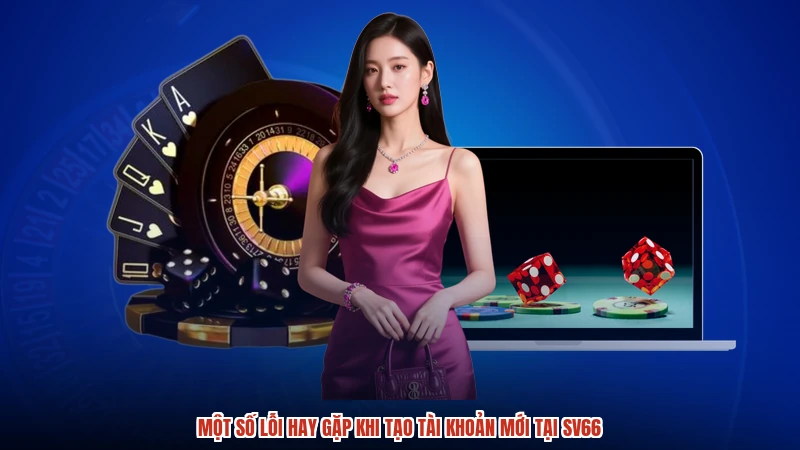 Một số lỗi hay gặp khi tạo tài khoản mới tại SV66