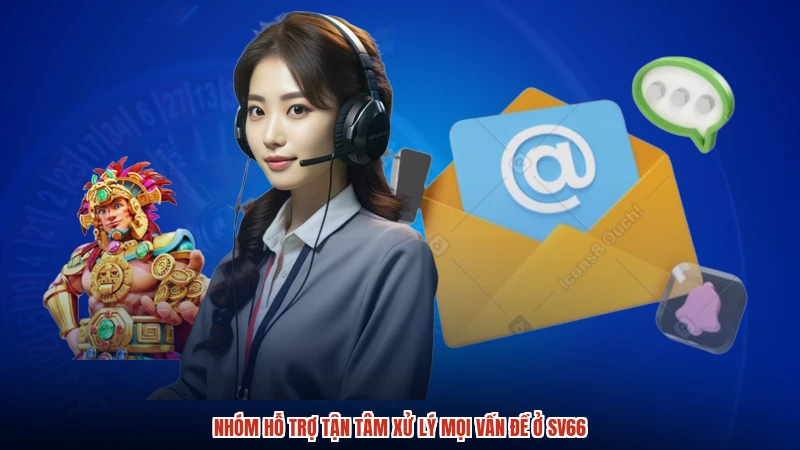 Nhóm hỗ trợ tận tâm xử lý mọi vấn đề ở SV66
