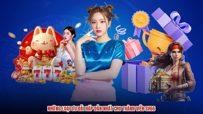 Những loại ưu đãi hấp dẫn nhất cho thành viên SV66