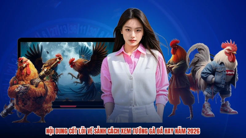 Nội dung cốt lõi về sảnh cách xem tướng gà đá hay năm 2026